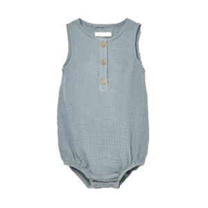 Grayson Collective Gauze Bodysuit Bubble Romper 18MO